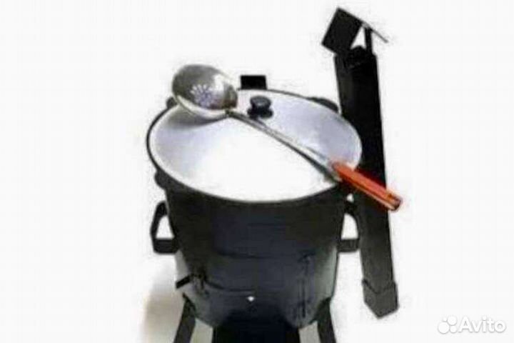 Казан + печь + шумовка