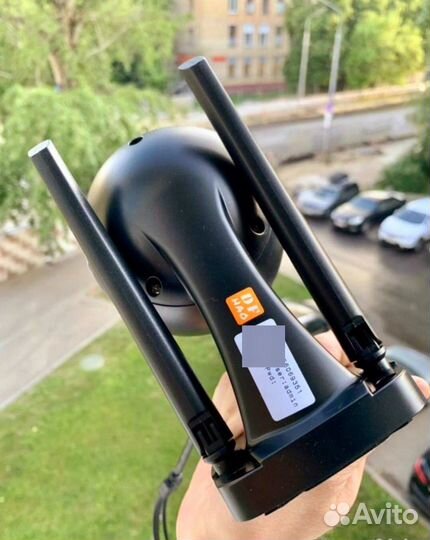 Поворотная 4G камера видеонаблюдения с сим картой