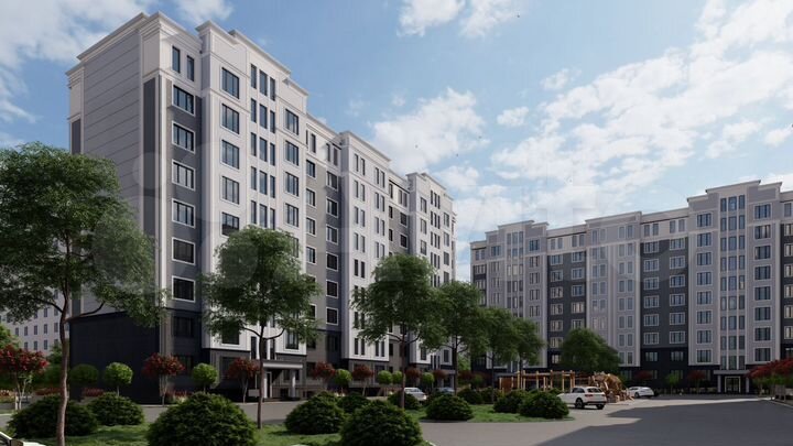 1-к. квартира, 46,8 м², 4/9 эт.
