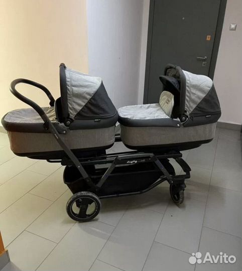 Коляска для двойни Peg Perego 3в1