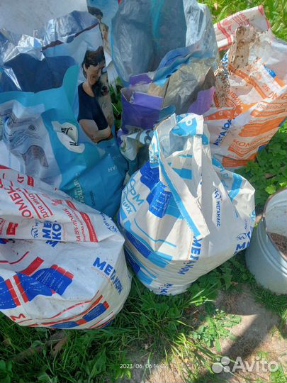 Навоз куриный в мешках