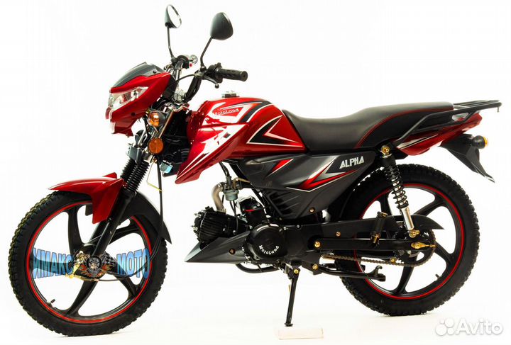 Мопед Альфа RF 11 red