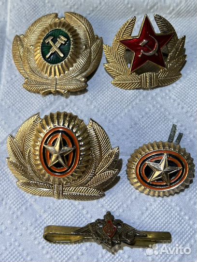 Значки, Знаки отличия СССР, кокарды