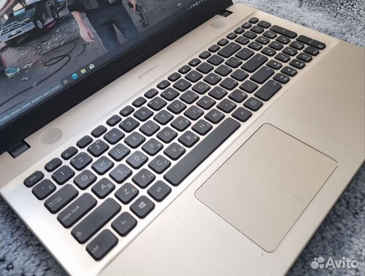 Игровой ноутбук asus i3/920MX/500ssd