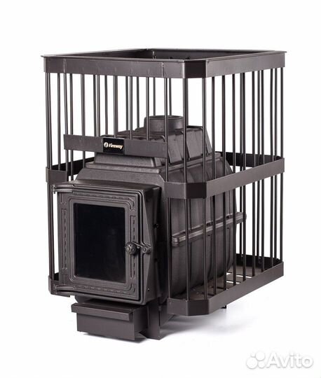 Чугунная печь для бани без выноса