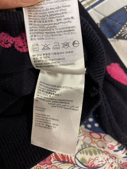 Хлопковый джемпер/кофта для девочки H&M