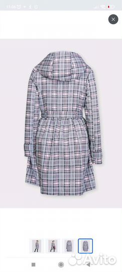 Пальто для девочки 128