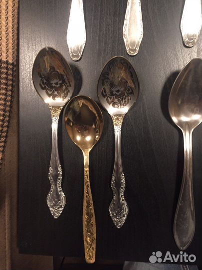 Ножи и ложки столовые СССР нержавейка