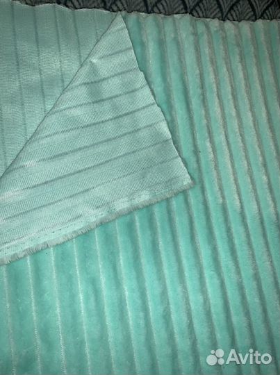 Ткань Плюш Minky страйп