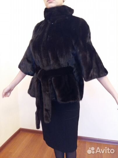 Шубка норковая Black Nafa 