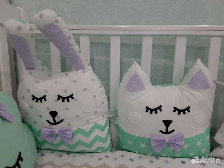 Бортики для кроватки