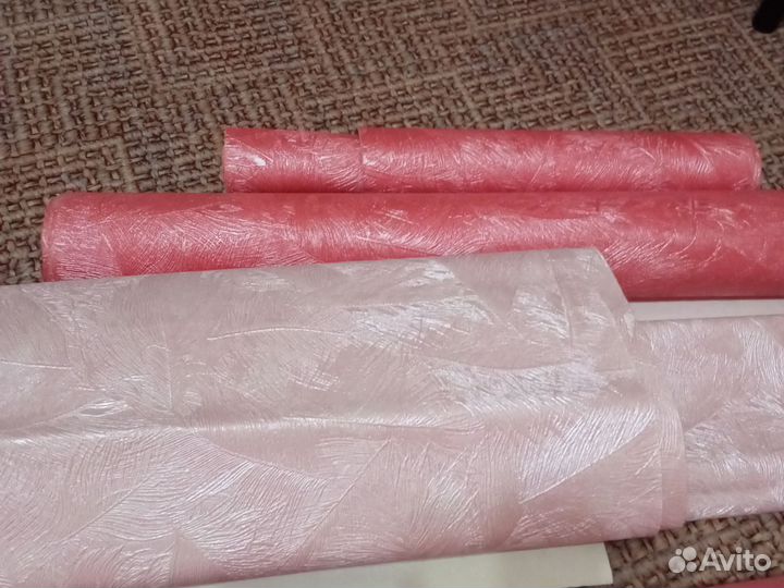 Обои остатки