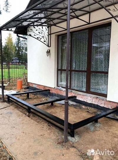 Установка винтовых свай