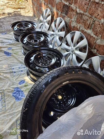 Диски, зимние шины, колпаки r16 5 100