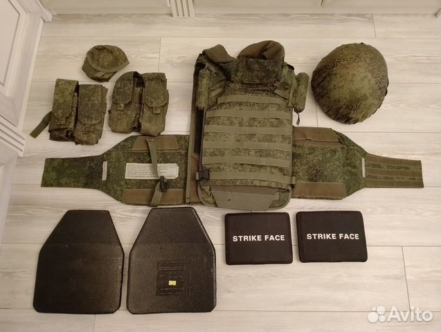Бронежилет Ратник 6б45 с бронеплитами и каска 6б47 купить в Москве ...