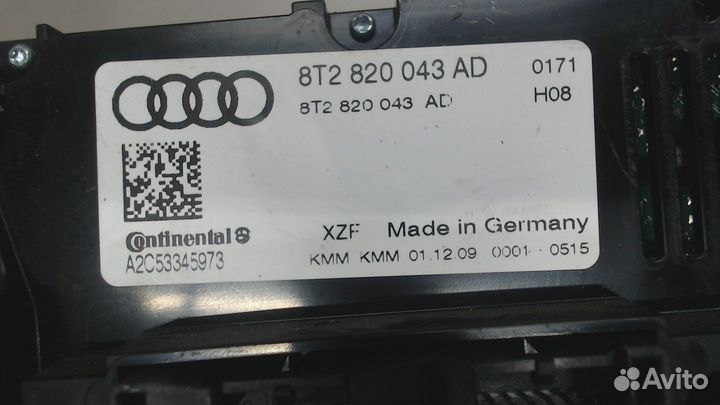 Переключатель отопителя Audi Q5, 2009