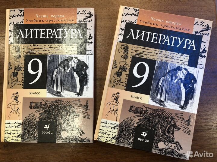 Учебник-хрестоматия Литература 9 класс