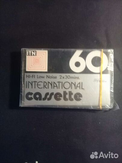 Аудиокассета запечатанная
