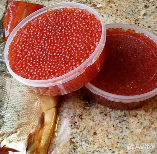 Красная икра горбуши