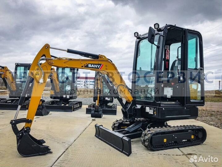 Мини-экскаватор Sany SY18C, 2023