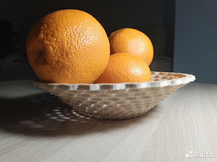 Вазочка из дерева (самодельная)