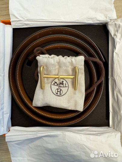 Ремень hermes новый оригинал