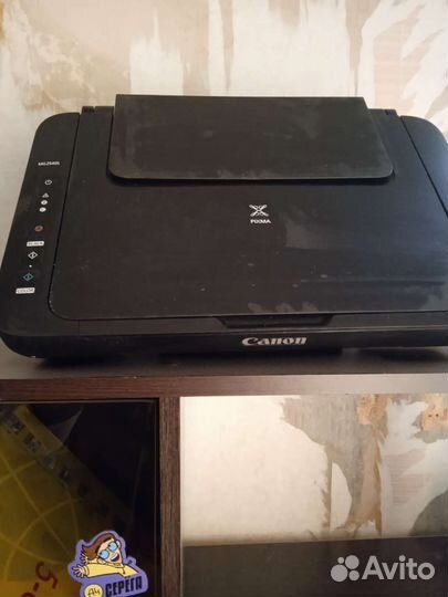 Цветной струйный принтер canon