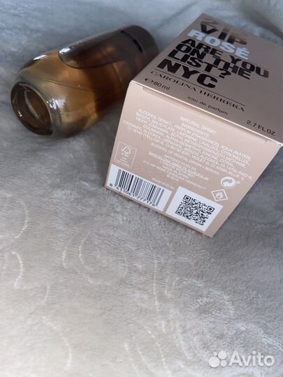 Духи женские carolina herrera 212 VIP rose