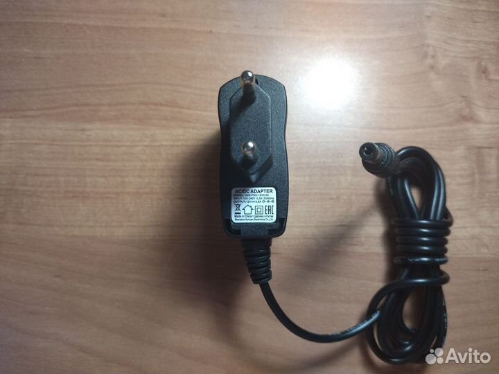 Блок питания 12v 0.5А, штекер 5.5х2.1мм