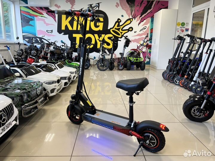 Электросамокат Kugoo Kirin М4 Pro 18Ah С Сиденьем