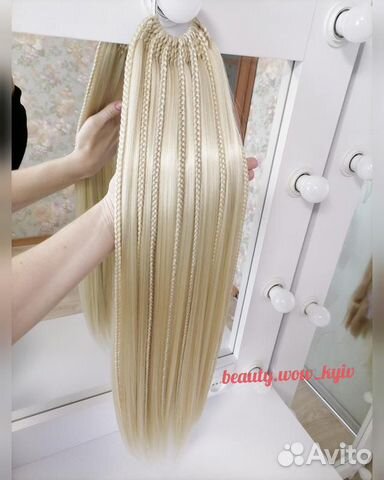 Хвост на резинке/афрохвост/хвост с канекалоном