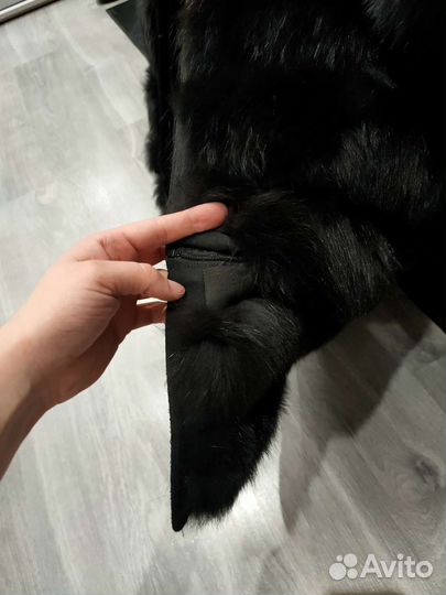 Шуба из песца