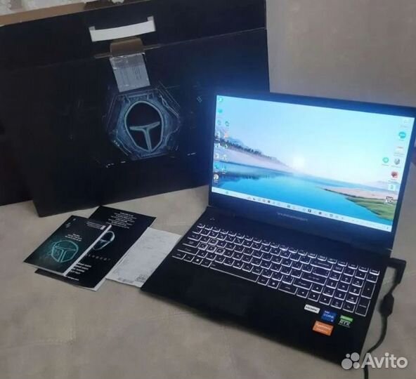Мощный игровой ноутбук Thunderobot i5/GTX1650/16гб