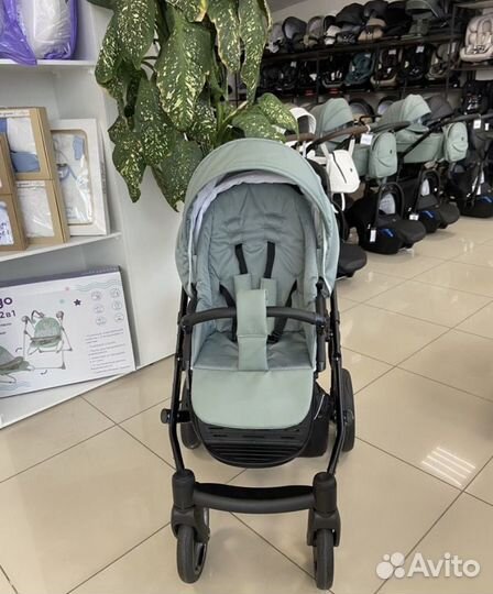 Коляска 2 в 1 эко кожа