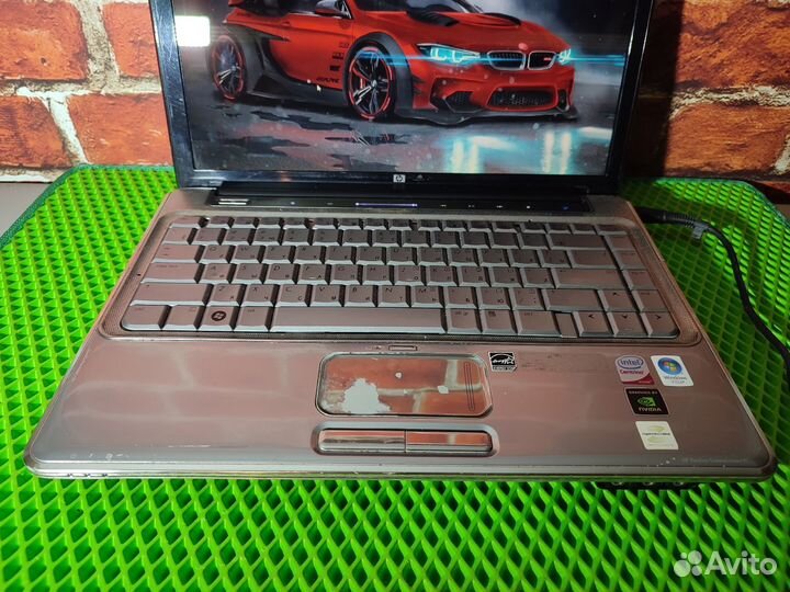 HP DV4-1150ER - 2 Ядра \ 2 Озу \ 512 Видео \ SSD