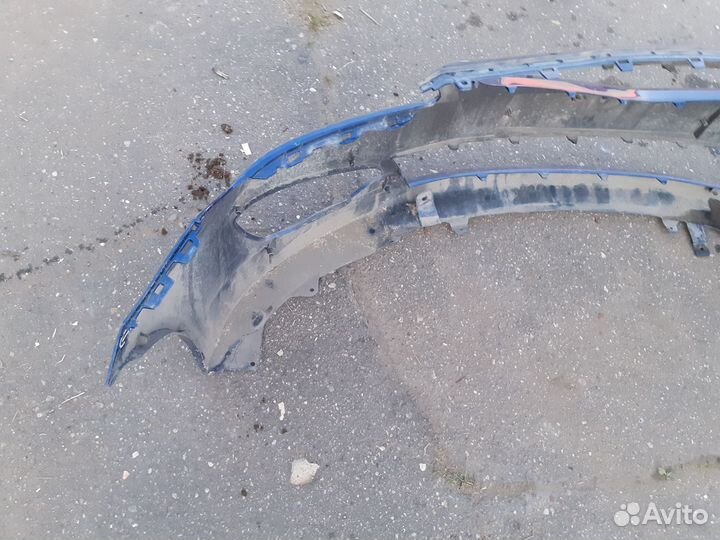 Передний бампер Hyundai Solaris 2016