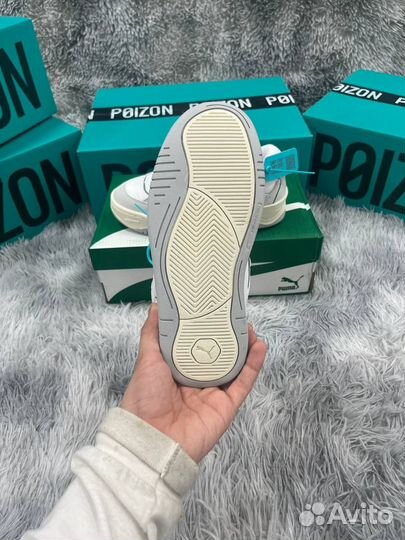 Дутыши Puma 180 tones Белые Оригинал Poizon