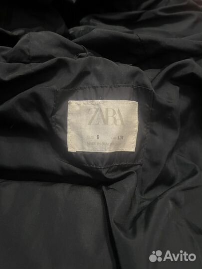 Zara куртка для мальчика 134