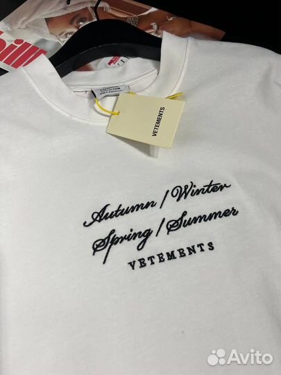 Футболка Vetements oversize premium