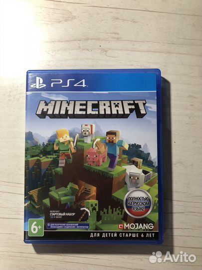Игра для приставки ps4 Minecraft
