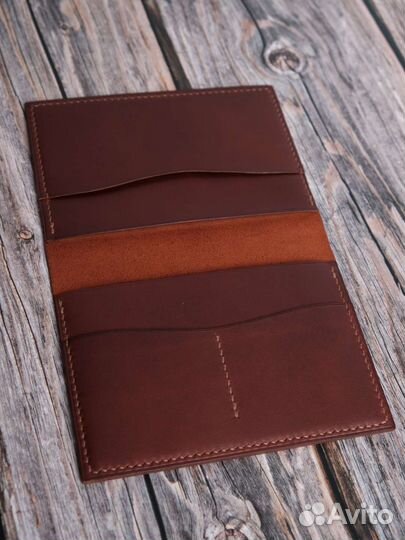 Обложка на паспорт натуральная кожа