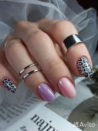 Маникюр с покрытием гель лак