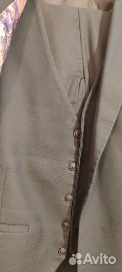 Мужской классический костюм тройка 50