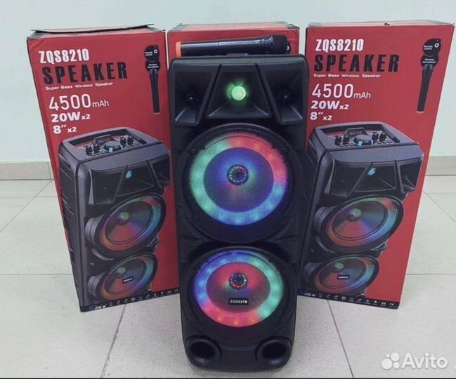 Новая мощная Bluetooth колонка караоке 80см