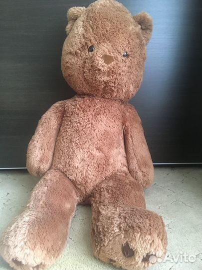 Большая мягкая игрушка медведь