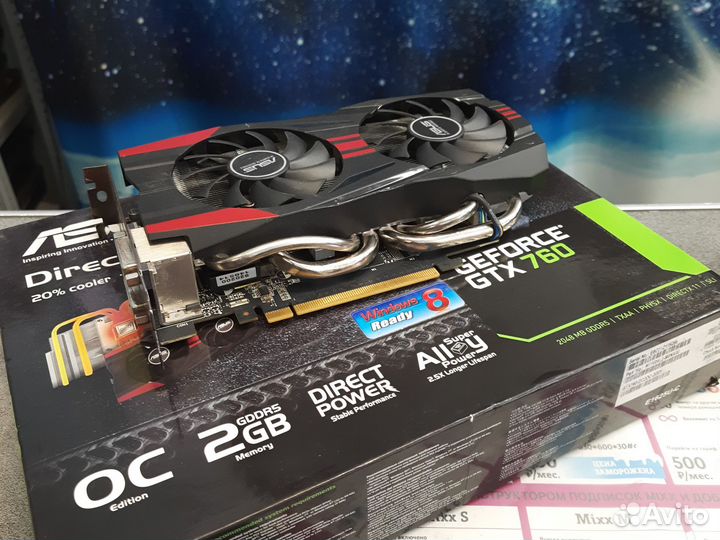 Видеокарта gtx760 2gb Gigabyte