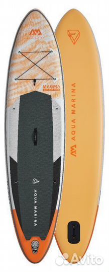 SUP-доска надувная с веслом aqua marina Magma 11'2