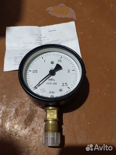 Манометр технический мтп-100