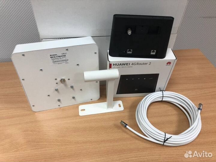 Комплект Huawei Безлимитный Wi-Fi LTE/4G/3G интерн