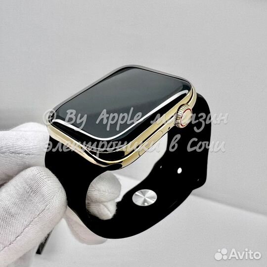 Apple Watch 7 с NFC (золото)